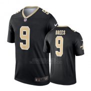 Camiseta NFL Limited Hombre New Orleans Saints Saints Drew Brees Negro Vapor Untouchable