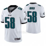 Camiseta NFL Limited Hombre Philadelphia Eagles Jordan Hicks Blanco Vapor Untouchable