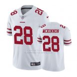 Camiseta NFL Limited Hombre San Francisco 49ers Jerick Mckinnon Blanco Vapor Untouchable