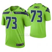 Camiseta NFL Limited Hombre Seattle Seahawks Jamarco Jones Verde Color Rush