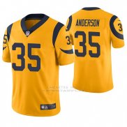 Camiseta NFL Limited Hombre St Louis Rams C.j. Anderson Oro Color Rush