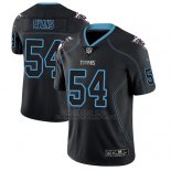 Camiseta NFL Limited Hombre Tennessee Titans Rashaan Evans Negro Color Rush 2018 Lights Out