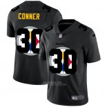 Camiseta NFL Limited Pittsburgh Steelers Conner Logo Dual Overlap Negro