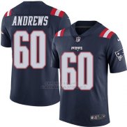 Camiseta New England Patriots Andrews Profundo Azul Nike Legend NFL Hombre