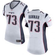 Camiseta New England Patriots Hannah Blanco Nike Game NFL Mujer