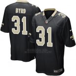 Camiseta New Orleans Saints Byrd Negro Nike Game NFL Hombre