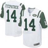 Camiseta New York Jets Fitzpatrick Blanco Nike Game NFL Hombre