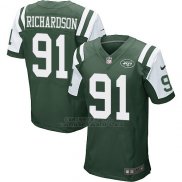 Camiseta New York Jets Richardson Verde Nike Elite NFL Hombre