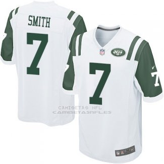 Camiseta New York Jets Smith Blanco Nike Game NFL Hombre