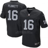 Camiseta Oakland Raiders Plunkett Negro Nike Elite NFL Hombre