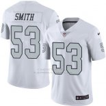 Camiseta Oakland Raiders Smith Blanco Nike Legend NFL Hombre