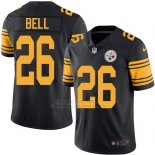 Camiseta Pittsburgh Steelers Bell Negro Nike Legend NFL Hombre