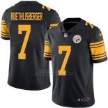 Camiseta Pittsburgh Steelers Roethlisberger Negro Nike Legend NFL Hombre
