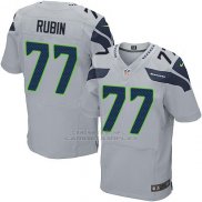 Camiseta Seattle Seahawks Rubin Apagado Blanco Nike Elite NFL Hombre