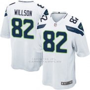 Camiseta Seattle Seahawks Willson Blanco Nike Game NFL Hombre