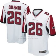 Camiseta Atlanta Falcons Coleman Blanco Nike Game NFL Nino