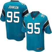 Camiseta Carolina Panthers Johnson Lago Azul Nike Game NFL Hombre