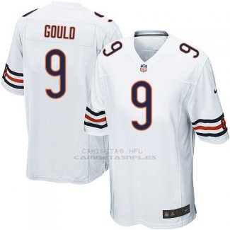 Camiseta Chicago Bears Gould Blanco Nike Game NFL Hombre