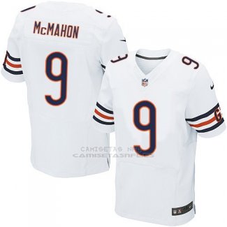 Camiseta Chicago Bears Mcmahon Blanco Nike Elite NFL Hombre