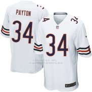 Camiseta Chicago Bears Payton Blanco Nike Game NFL Nino