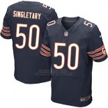 Camiseta Chicago Bears Singletary Profundo Azul Nike Elite NFL Hombre