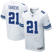 Camiseta Dallas Cowboys Sanders Blanco Nike Elite NFL Hombre