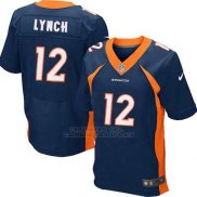 Camiseta Denver Broncos Lynch Azul 2016 Nike Elite NFL Hombre