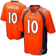 Camiseta Denver Broncos Sanders Naranja Nike Game NFL Hombre