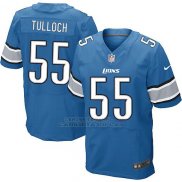 Camiseta Detroit Lions Tulloch Azul Nike Elite NFL Hombre