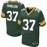 Camiseta Green Bay Packers Shields Verde Nike Elite NFL Hombre