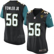 Camiseta Jacksonville Jaguars Fowler Jr Negro Nike Game NFL Mujer