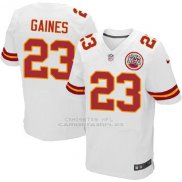 Camiseta Kansas City Chiefs Gaines Blanco Nike Elite NFL Hombre