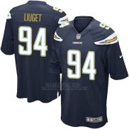 Camiseta Los Angeles Chargers Liuget Negro Nike Game NFL Hombre