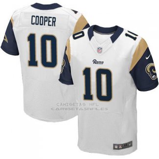 Camiseta Los Angeles Rams Cooper Blanco Nike Elite NFL Hombre
