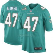 Camiseta Miami Dolphins Alonso Verde Nike Game NFL Hombre