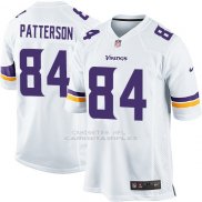 Camiseta Minnesota Vikings Patterson Blanco Nike Game NFL Hombre