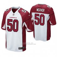 Camiseta NFL Game Arizona Cardinals 50 Evan Weaver Blanco