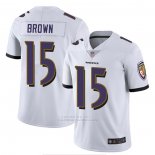 Camiseta NFL Game Baltimore Ravens Marquise Brown Blanco