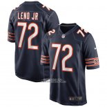 Camiseta NFL Game Chicago Bears Charles Leno Jr. Azul