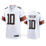 Camiseta NFL Game Cleveland Browns Taywan Taylor 2020 Blanco