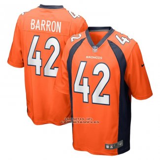 Camiseta NFL Game Denver Broncos Mark Barron Naranja