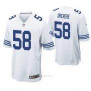 Camiseta NFL Game Hombre Indianapolis Colts Bobby Okereke Blanco