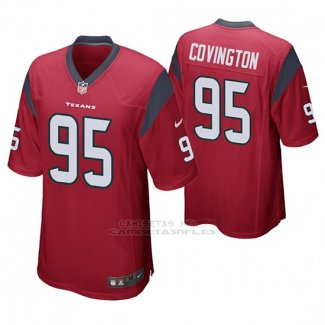 Camiseta NFL Game Hombre Texans Christian Covington Rojo