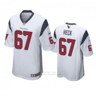 Camiseta NFL Game Houston Texans Charlie Heck Blanco