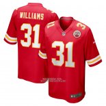 Camiseta NFL Game Kansas City Chiefs Darrel Williams Rojo
