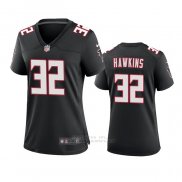 Camiseta NFL Game Mujer Atlanta Falcons Jaylinn Hawkins Throwback Negro