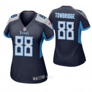 Camiseta NFL Game Mujer Tennessee Titans Keith Towbridge Azul2