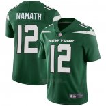 Camiseta NFL Game New York Jets 12 Joe Namath Verde