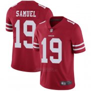 Camiseta NFL Game San Francisco 49ers 19 Deebo Samuel Rojo