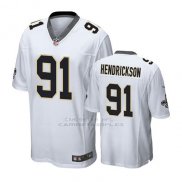 Camiseta NFL Hombre Saints Trey Hendrickson Blanco Game